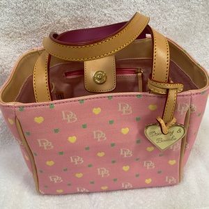 Dooney & Bourke pink Baby Satchel